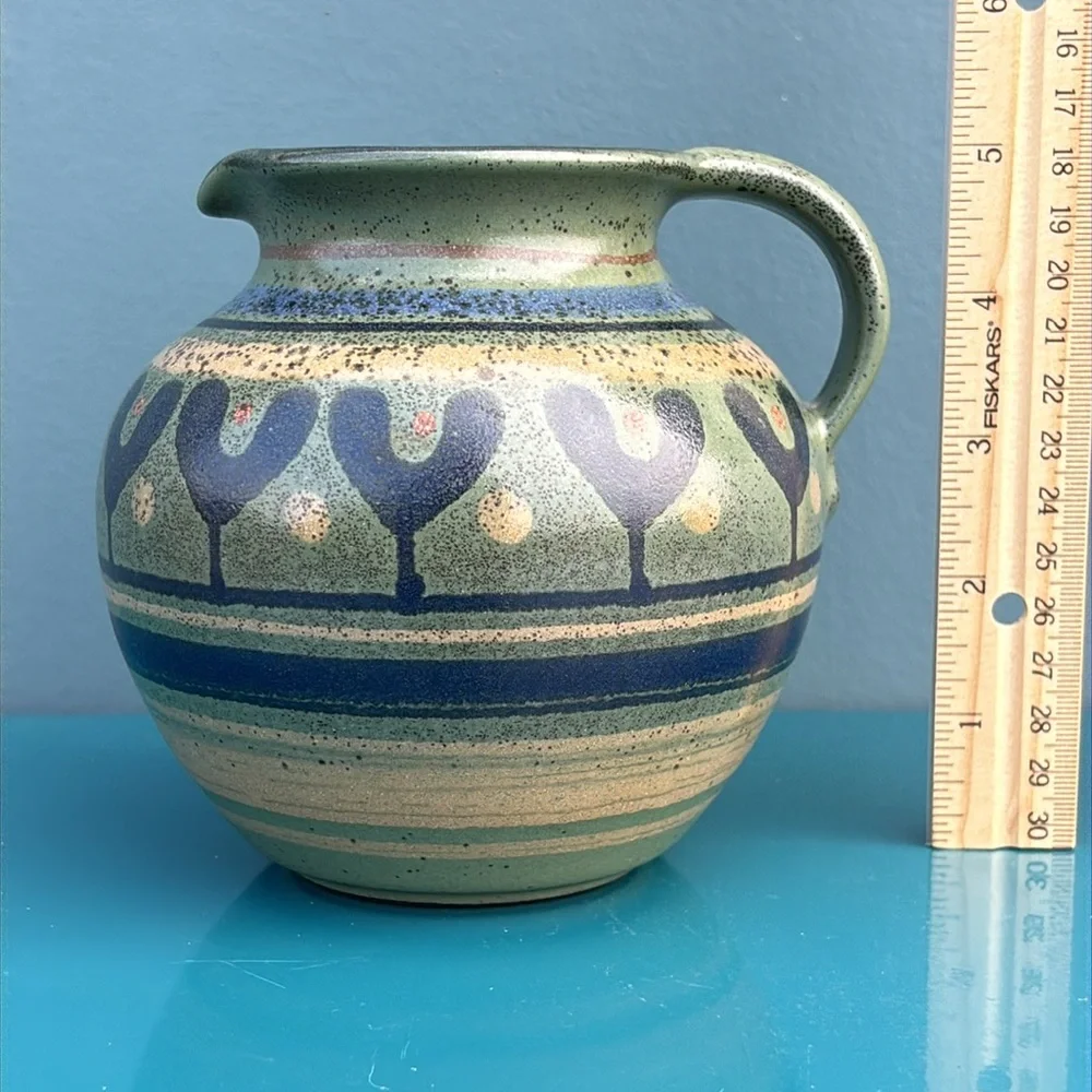 Vintage KMK Ceramic Ewer/Pitcher/Jug